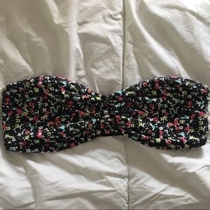 floral printed bandeau